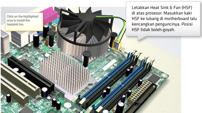 slot yang ada di motherboard